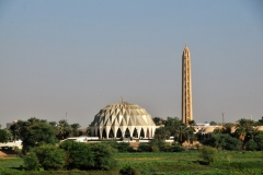 One of many mosques in the city