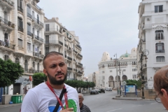 Our Algerian guide Houssem Degdeg. Very knowledgeable and proud of his country.