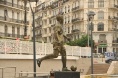 Football, Soccer, is big in Algeria.