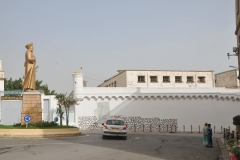 Dar Serkadji was located on today's street Sallust in Algeria. It was a military prison and a civil prison simultaneously. After 1830, the colonization, it was reestablished by the French as a military prison.