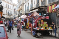 Life in the Casbah business district.