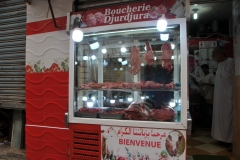 Fresh meat with refrigeration.  That is a plus.