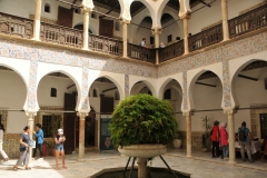 We stopped at the National Public Museum of Illumination, miniatures and Calligraphy.  Arabic calligraphy is a form of writing Arabic and has become an important art form in the Muslim world..