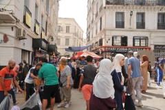 People everywhere in this area of the Kasbah. A market place is just down the street a few hundred feet.
