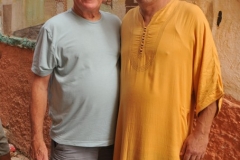 Our group had our first Home Hosted Lunch of the trip in his home.  Everything was delicious. I enjoyed making a new friend.