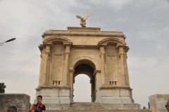 Perched on the rock of Sidi M'Cid, overlooking the plain of Hamma over 600 feet stands the Monument to the Fallen of the Great War.