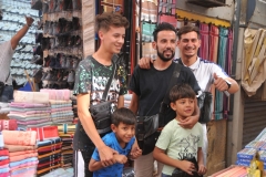 While walking through the outdoor market I came across these guys and motioned if I could take their photo.  They were thrilled.  I then showed them their photo and they wanted another taken. They were pleased that I asked them. As I walked away.. I had knew I had made new friends for sure. 