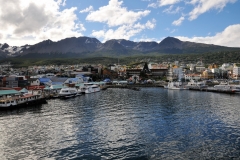 Ushuaia is a resort town in Argentina located on the Tierra del Fuego archipelago, the southernmost tip of South America, nicknamed the “End of the World.” The windswept town, perched on a steep hill, is surrounded by the Martial Mountains and the Beagle Channel. It's the gateway to Antarctica cruises and tours to nearby Isla Yécapasela, known as “Penguin Island” for its penguin colonies.