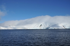 Antarctica, on average, is the coldest, driest, and windiest continent, and has the highest average elevation of all the continents. Antarctica is a desert, with annual precipitation of only 200 mm (8 in) along the coast and far less inland. The temperature in Antarctica has reached −89.2 °C (−128.6 °F) (or even −94.7 as measured from space, though the average for the third quarter (the coldest part of the year) is −63 °C (−81 °F).