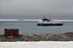 The bay we were anchored in.
