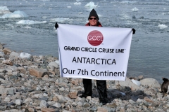 Finally after all the years of traveling the world I have officially stepped on the land mass of Antarctica officially visiting all 7 continents in the world. Woo hoo!!!