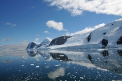 This was a rare sunny morning before clouds moved in quickly. Absolutely georgeous reflections on the water.
