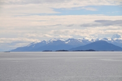 Arriving South America. The Andes to the left and Patagonia ahead and to the right.