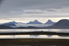 The air temperature was around 30 F in summertime here. Definitely cool summer weather