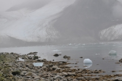 The landscape is surreal.