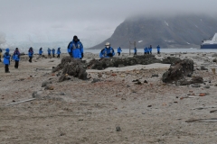Remains of the Dutch Whaling Station and the blubber cookeries. What was left was excavated in 1979 to 1981.