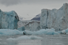 I was then told by our expedition guide that the zodiac has 7 chambers within the underside of the zodiac.  If there weas a problem there are a number of zodiac within a short radius that could rescue us. "Or we could swim back to the mother ship".  Maybe you could do 4 strokes in that cold water only.   "The problem was mute.