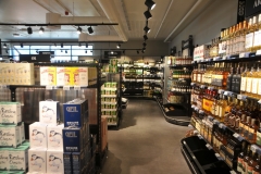 Liquor department located in the Svalbardbutikken grocery and department store next to Longyear 78 Outdoors store.