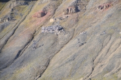 Close up of the coal mining facilities no longer in use
