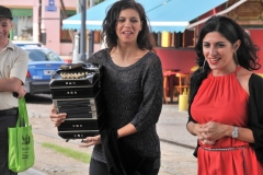 The old fashioned accordion. We proceeded to have a demonstration of the tango.