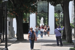 Recoleta Cemetery is the final resting place of some of the richest and most important people in Argentina's history, including politicians, Nobel prize winners, scientists and businessmen