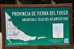 The dotted line to the left on the map is the country of Chile.
