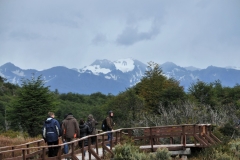 In the distance is the country of Chile
