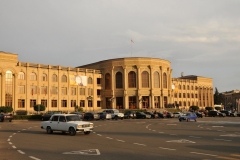 Gyumri City Hall on VartVartanants Square  is the large central town square in Gyumri, Armenia