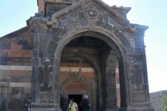 Though plain in appearance, a monastery was built around a large enclosure that surrounds the ruins of the old chapel.