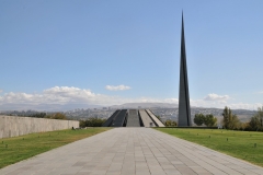 The Armenian Genocide memorial complex is Armenia's official memorial dedicated to the victims of the Armenian Genocide, built in 1967 on the hill of Tsitsernakaberd in Yerevan