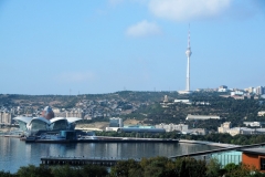 The city is the scientific, cultural, and industrial center of Azerbaijan. Many sizeable Azerbaijani institutions have their headquarters there. The Baku International Sea Trade Port is capable of handling two million tons of general and dry bulk cargoes per year.