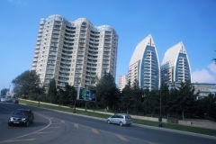More new  high risei residential buildings
