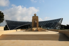 Front view of Martyrs Funicular Station