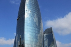 The buildings consist of 130 residential apartments over 33 floors, a Fairmont  hotel tower that consists of 250 rooms and 61 serviced apartments, and office blocks that provides a net 356,436 square feet of office space..