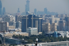 Azerbaijan is a low-lying city with coastline along the Caspian Sea. It's famed for its medieval walled old city, which contains the Palace of the Shirvanshahs, a vast royal complex, and the iconic stone Maiden Tower