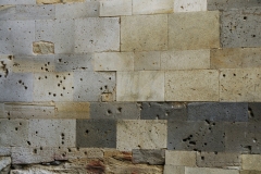 Bullet Holes in the wall of the Shirvanshah's Palace. Revolutions past.