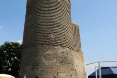 View from the ground of the Maiden Tower which I had just climbed.