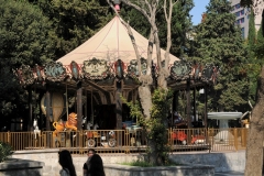 Carousel on the Nizami Street area