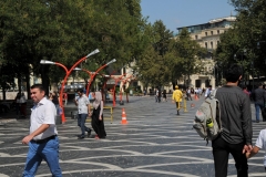 Nizami Street  popular with locals and tourists