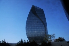 In Baku in recent years a number of ultra modern buildings have been built.