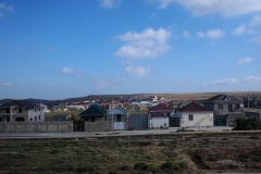 Newer housing developments outside of Baku