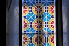 More of the Shebeke mosaic colored glass.