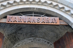 Karvansaray is a historical monument in Sheki, a part of which is used as a hotel today. It was built in the 18th and 19th centuries.