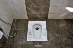 We stopped for a bathroom break and came across a most unusual toilet in a gas station. Similar to the toilets in Asia.