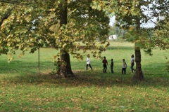 What a great time we have enjoyed ourselves in this interesting country.  The people we have met have been very friendly and helpful.  Here we have children at play in an open field.