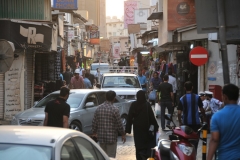 Typical shopping in local streets