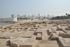 Old and the new City in the rear of the photo