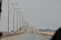 Saudi Arabia Causeway. Built by Saudi Arabia to link with the Island of Bahrain