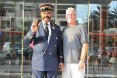 My new friend at the Ramada Palace, Manama, Bahrain