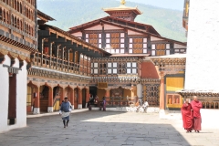 Inside the Monastery are 14 Shrines and Chapels. It also houses the district Monestic Body and Government Administrative Offices of Paro district.